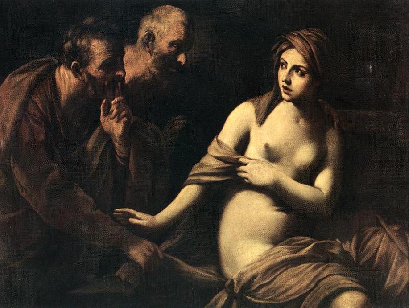 RENI, Guido Susanna and the Elders dy oil painting image